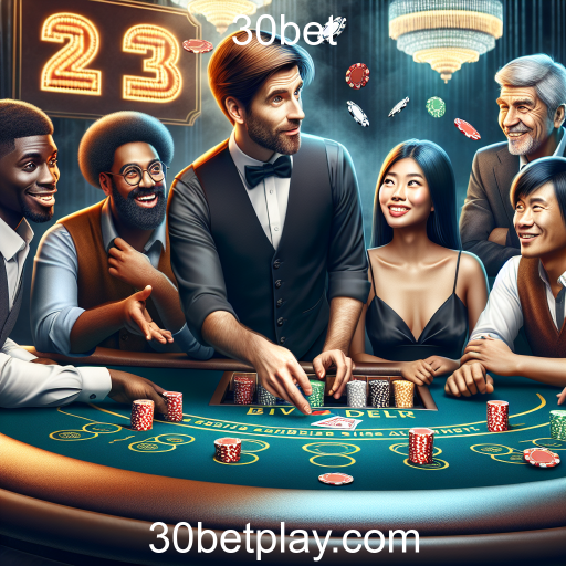 Experiência Imersiva com Jogos Ao Vivo no 30bet